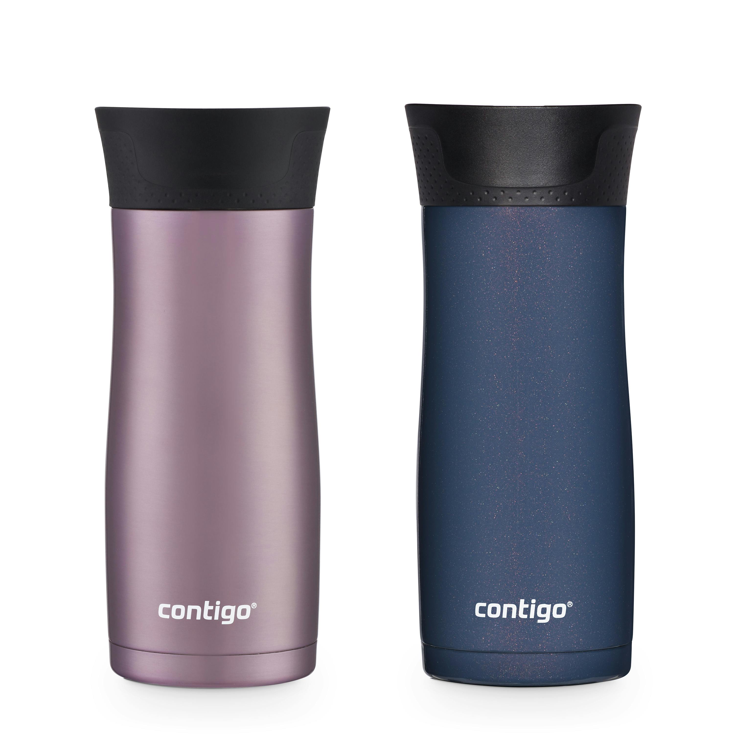 Contigo® West Loop 2.0 Leak-Proof Spill-Proof Insulated Stainless Steel Travel Mug, 16oz., 2 Pack