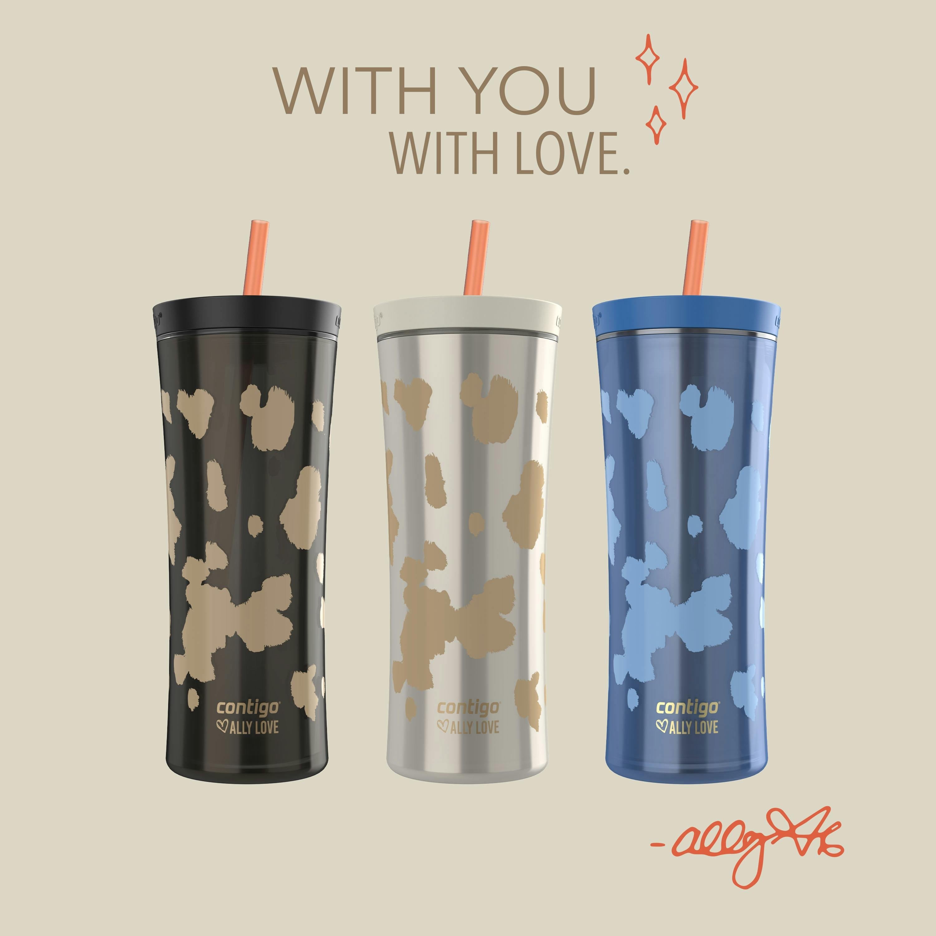 Contigo® x Ally Love Streeterville AUTOCLOSE® Shake & Go® Tumbler, 20oz