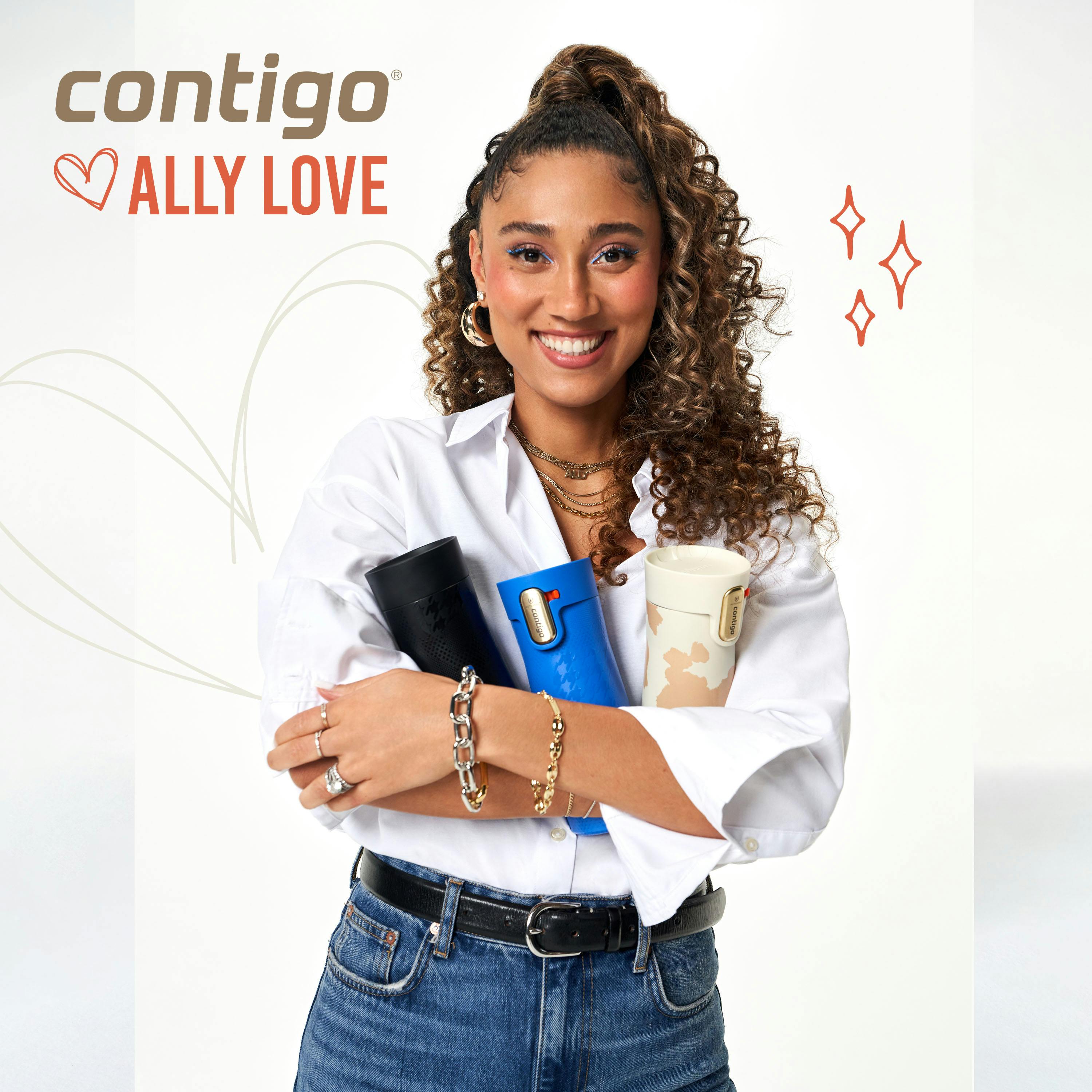 Contigo® x Ally Love West Loop 3.0 Stainless Steel Travel Mug with AUTOSEAL® Easy-Clean Lid, 16oz