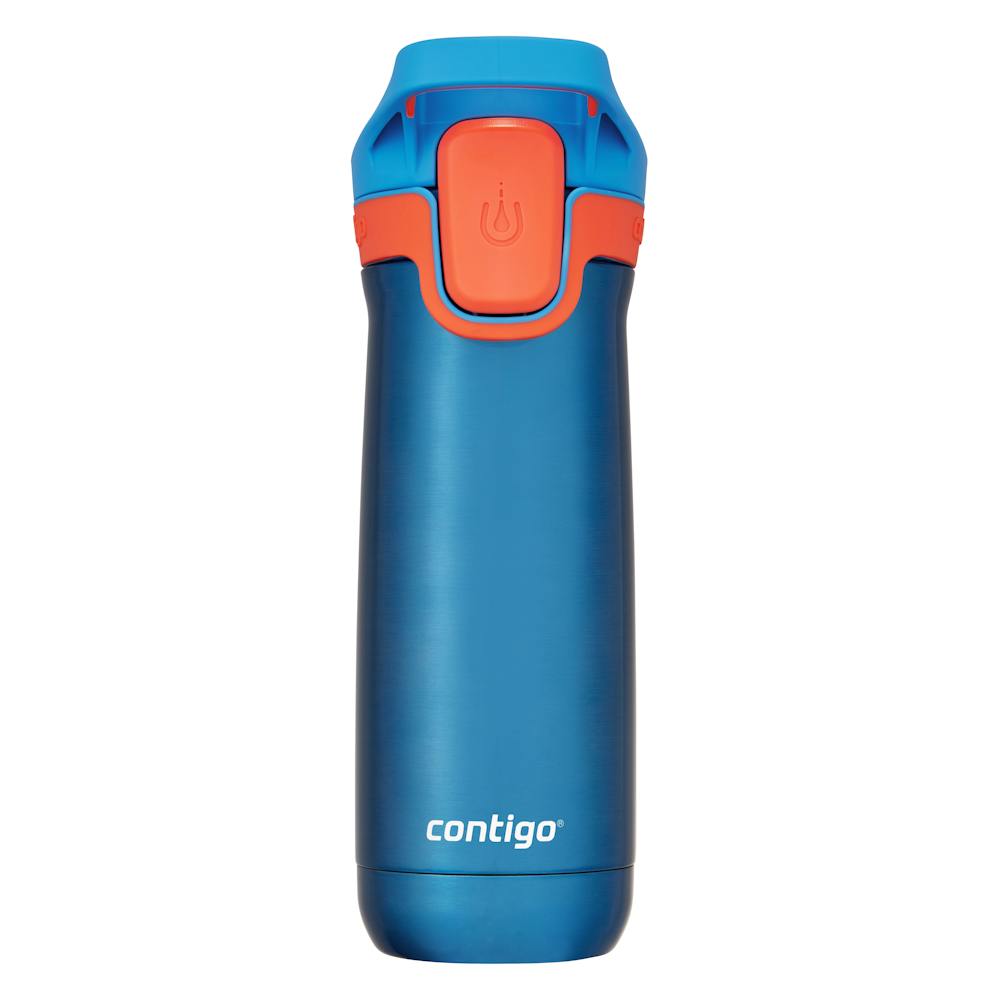 Kids’ Casey Stainless Steel Water Bottle with Spill-Proof Leak-Proof Lid, 13oz N9